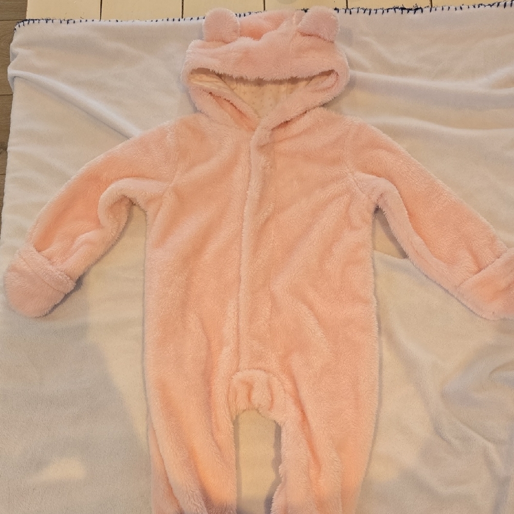 Magnetic Me Pink Footies Cozy One Piece